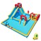 9-in-1 Inflatable Double Water Slide Park with Giant Bounce House and 735W Blower